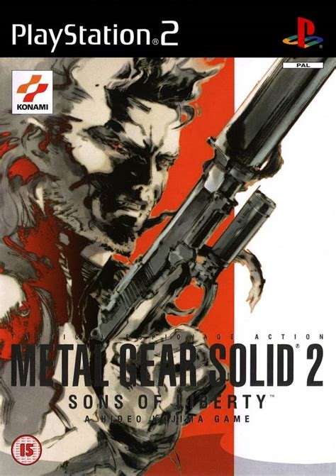 metal gear solid 2 cover art